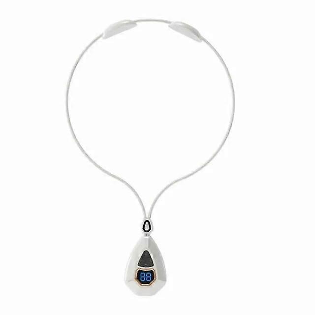 Mini masajeador de cuello porttil, instrumento colgante para el hogar, columna vertebral, fisioterapia, compresa caliente, soporte para el cuello
