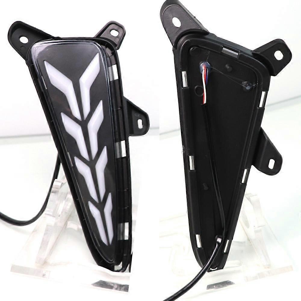 1 Set LED DRL For Toyota C-HR CHR 2016 2017 2018 2019 Daytime Running Light Rear Tail Bumper Fog Lamp Brake Light Warning Light