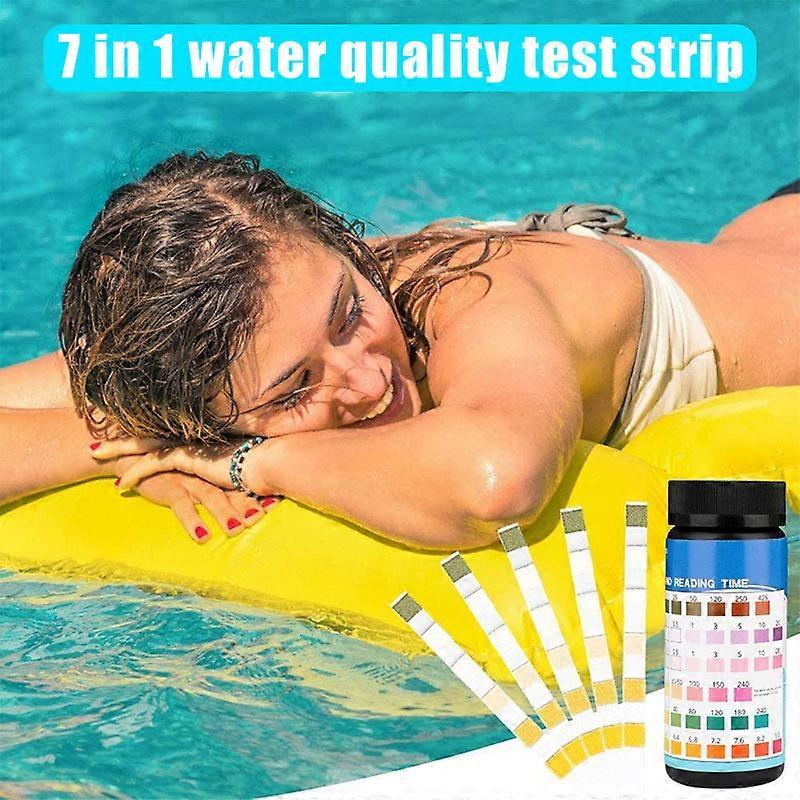 50 Pcs Pool Test Strips Testing Accurate for Swimming Pool Chlorine PH Fish Pond Aquarium New
