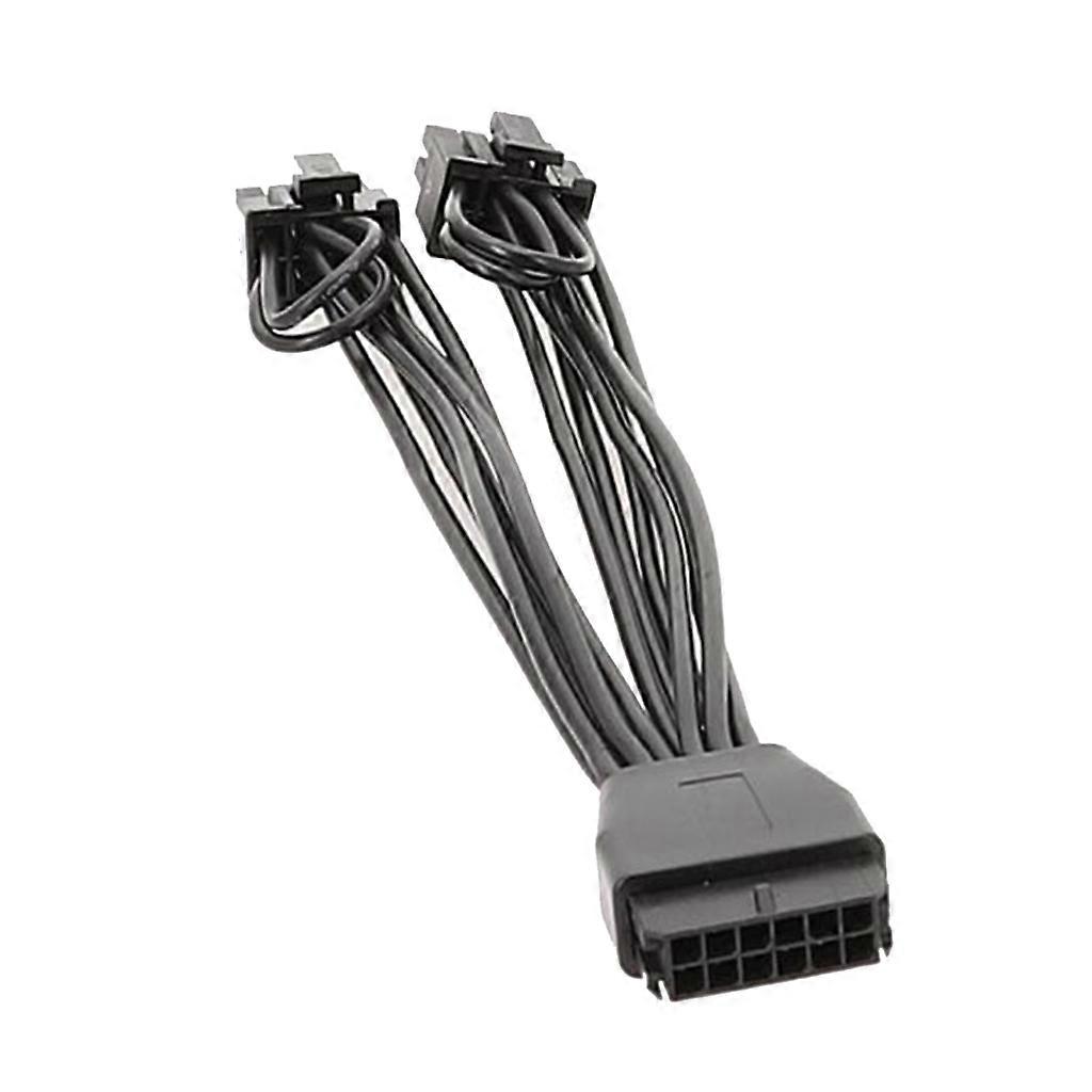 Durevole 12PIN a due 6 + 2 scheda grafica connettore di alimentazione PCIE 12Pin splitter