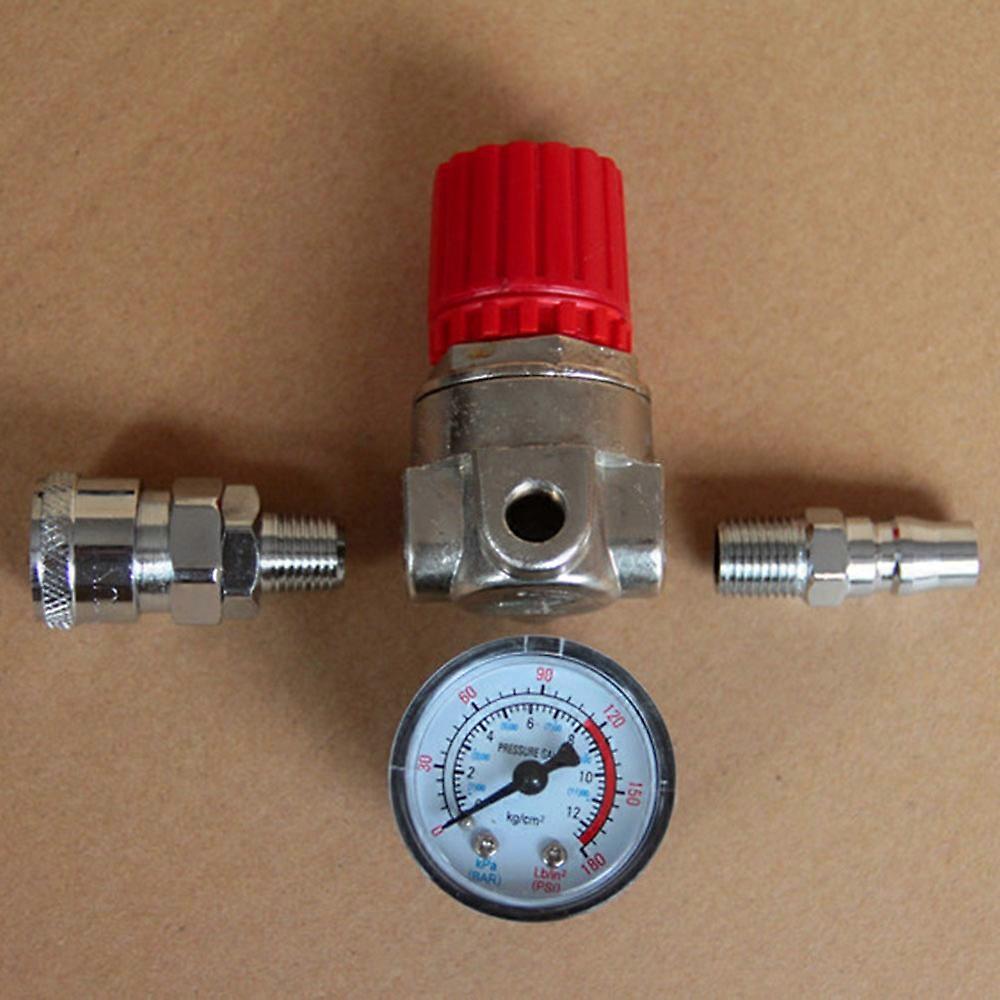 Air Compressor Pressure Controller Regulating Valve Barometer Accessory