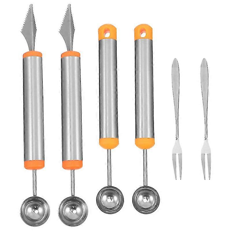 6pcs Fruit Ball Digger-c