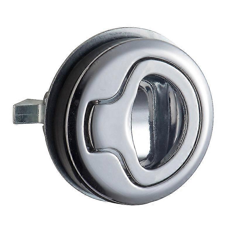 Edelstahl Flush Pull Hatch Latch Slam Latch, Boot Hatch Lockflush Pull Latch für Marine Boat RV (1pc, Silber)