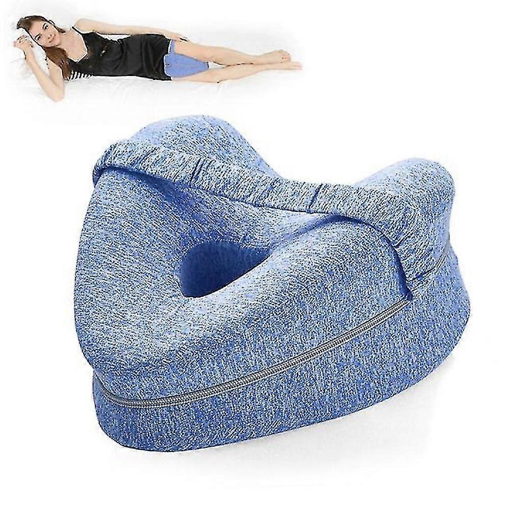 Cuscino ortopedico a forma di cuore per dormire, per gambe, cuscino a cuneo con supporto per ginocchia, cuscinetti per sciatica, cuscino per il corpo