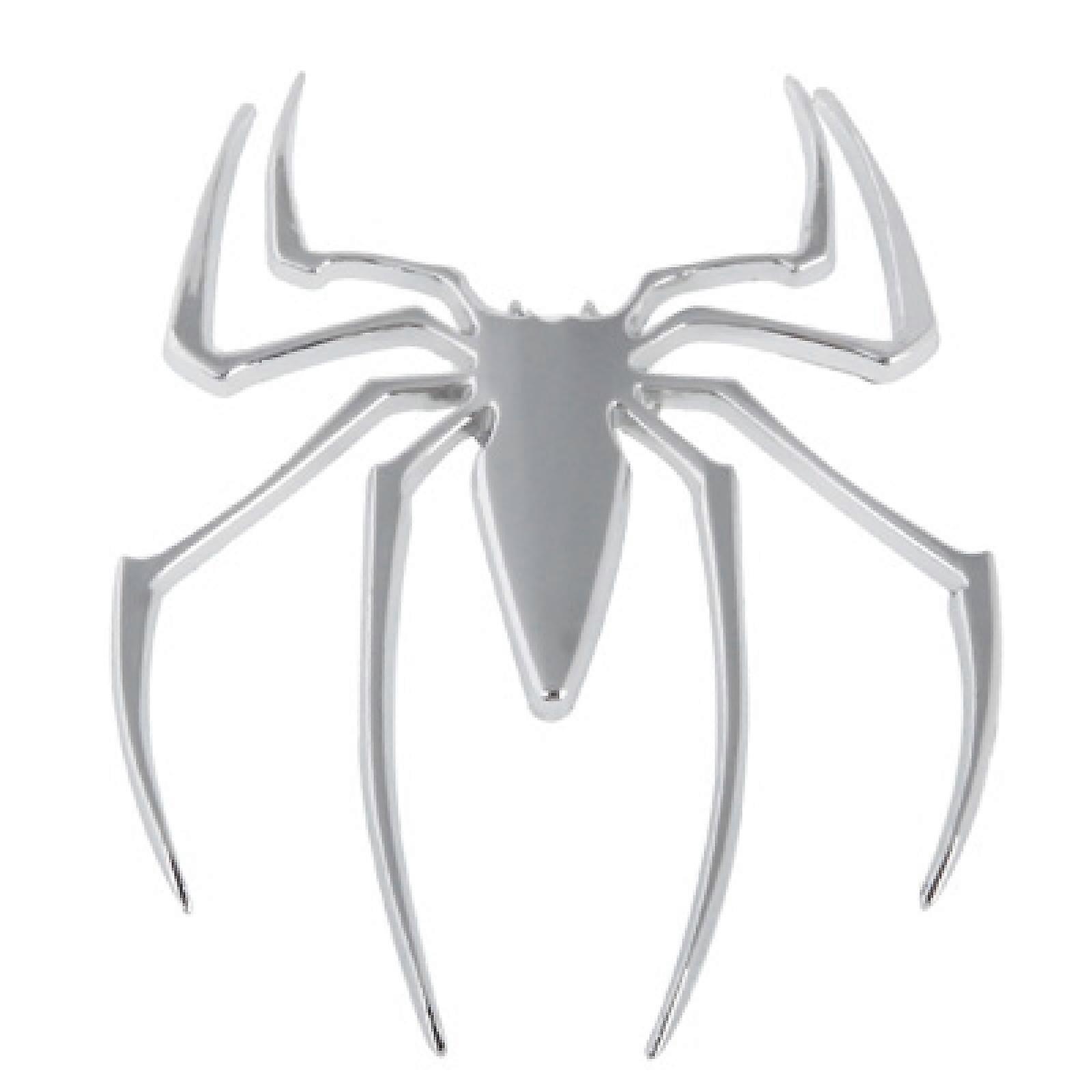 Metal Spider Style Chrome Badges