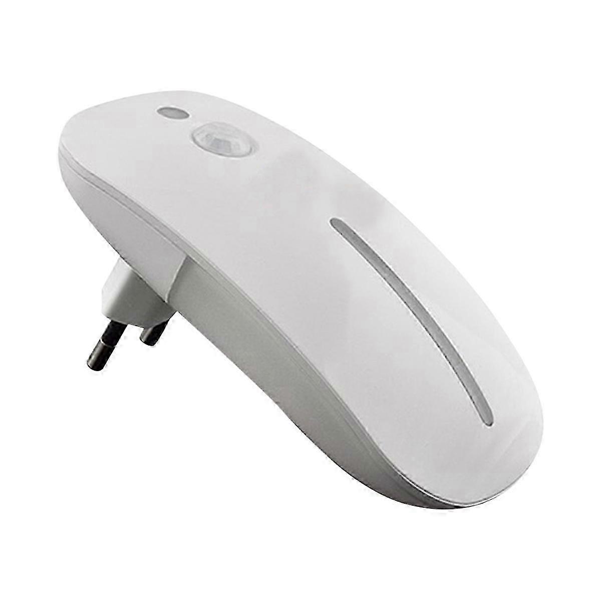 LED Night Light Motion Sensor Wireless Plug in EU 220V Night Lamp for Hallway Pathway EU Plug