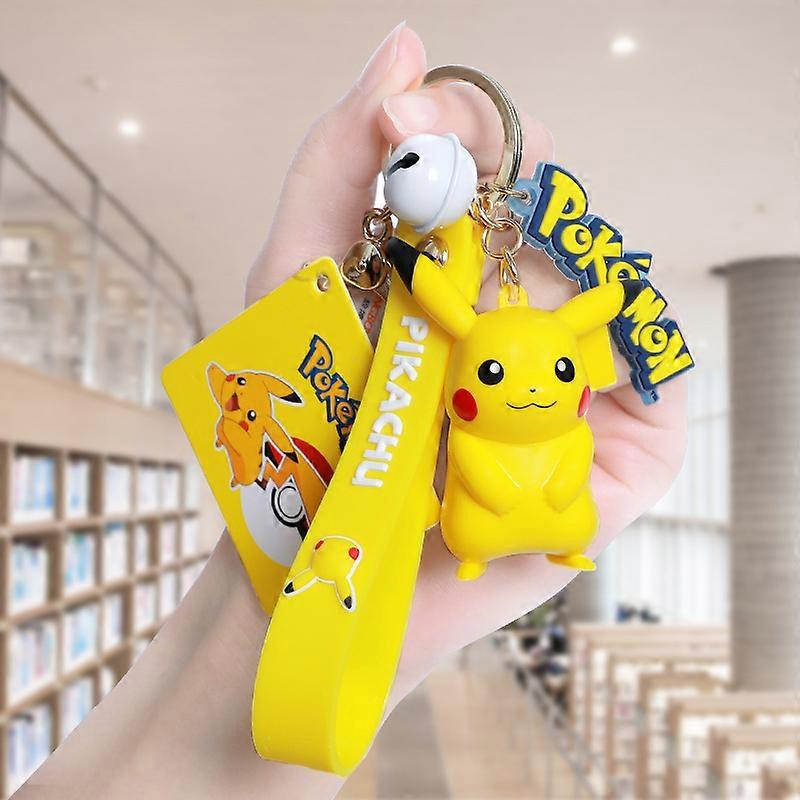 Pokemon Figure Keychain For Backpack Pendant Model Car Accessories Pikachu