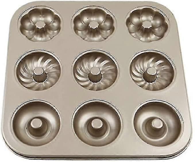 Donut Mold Bagel Cake Baking Utensils Non-stick Suitable For Cakes, Cookies, Bagels
