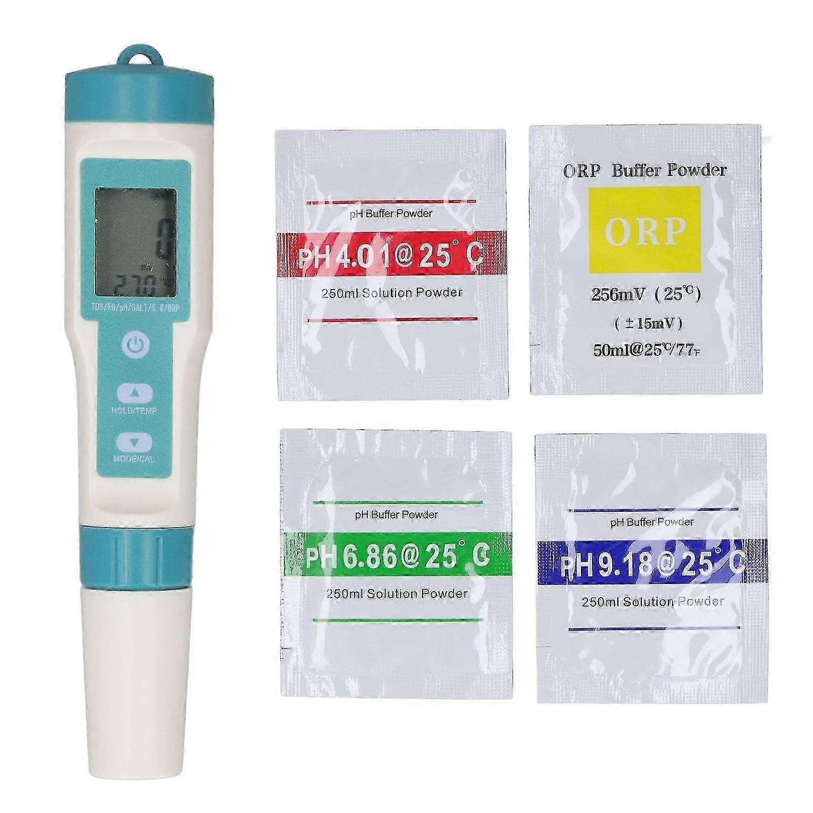 Multi functional water quality testing pen, seven in one analysis of salinity, multifunctional water quality testing instrument