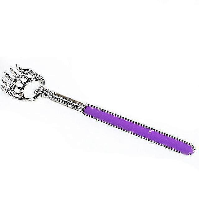 N Back Scraper Telescopic Scraper Back Scraper Massager Kit Back Scraper Purple (2pcs) Z