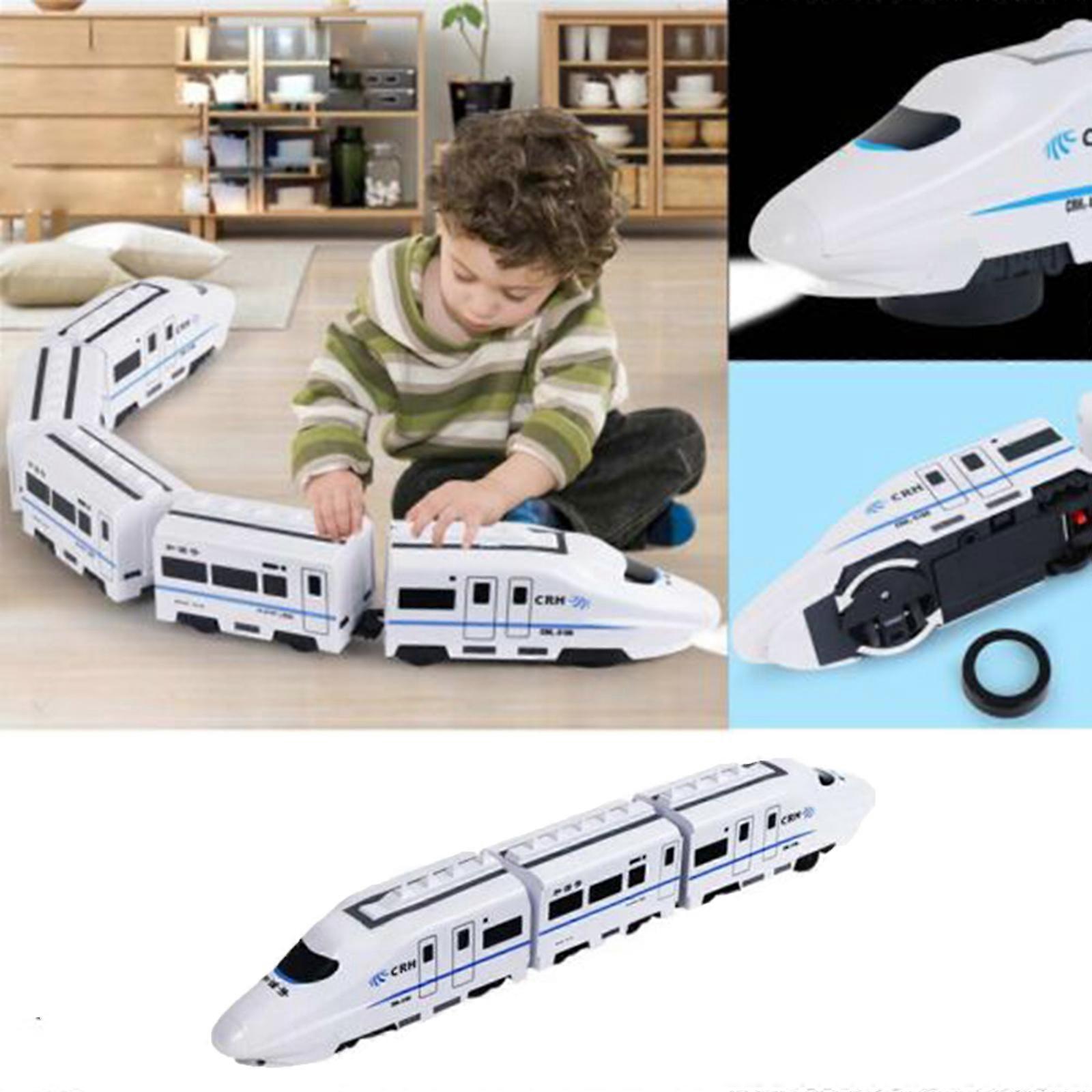 Jouets de construction Harmony EMU Modèle Train à grande vitesse Jouet bricolage Bloc