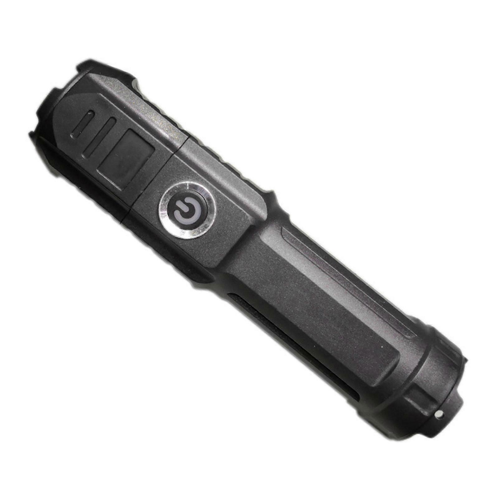 USB Rechargeable Portable Flashlight for Camping & Climbing, 300m Long Shot Spotlight