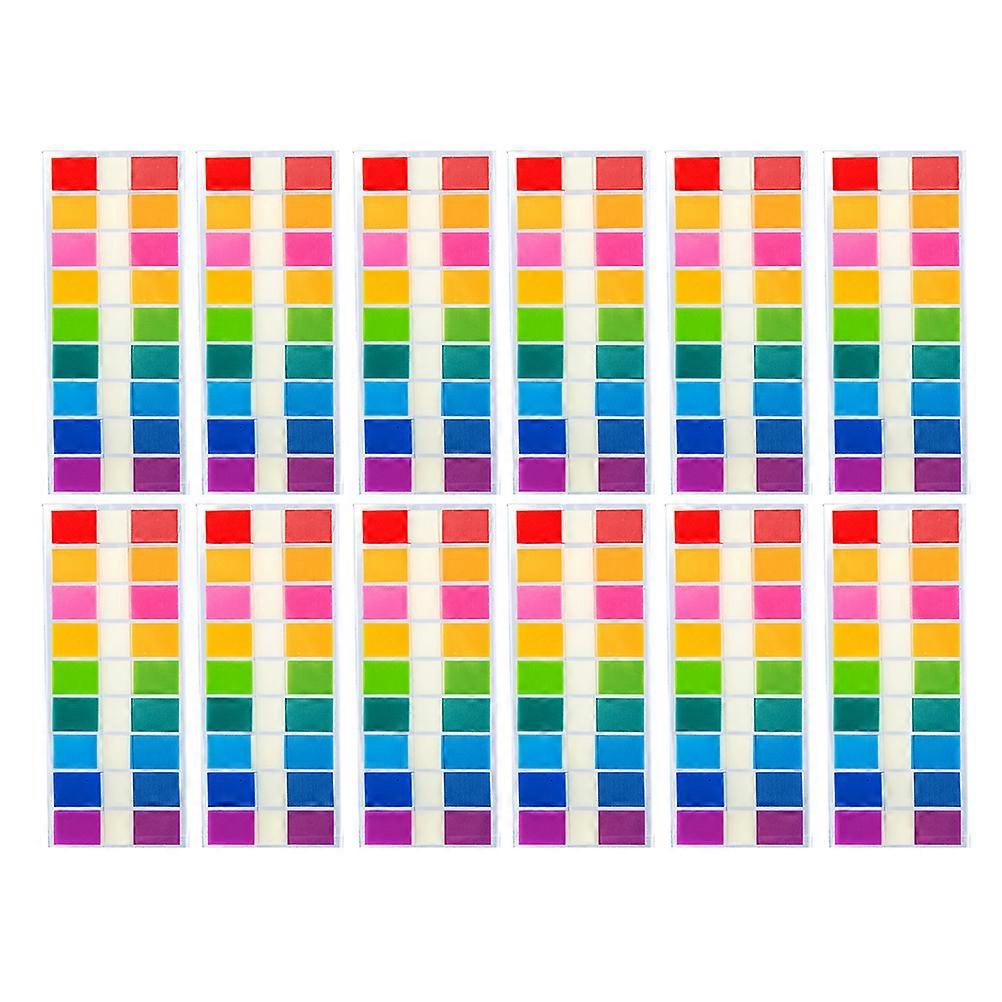 900 Pcs Sticker Labels Translucent Sticky Sticky Page Markers Self Stick Tabs Sticky Binder Tabs