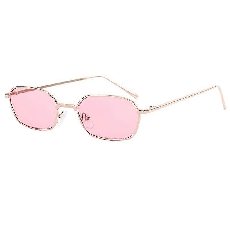 Fashion Sunglasses Gold Frame Pink