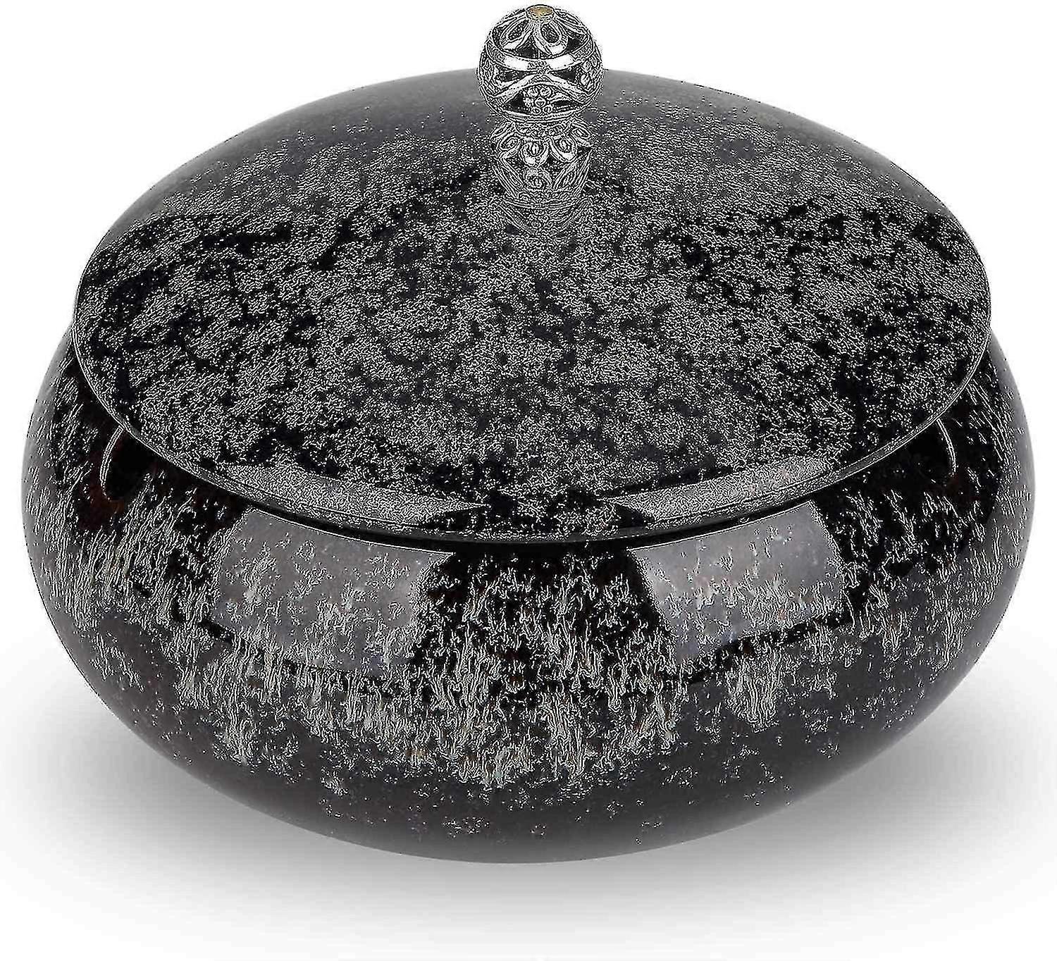 Naiwang Ceramic Ashtray With Lid. Ashtray