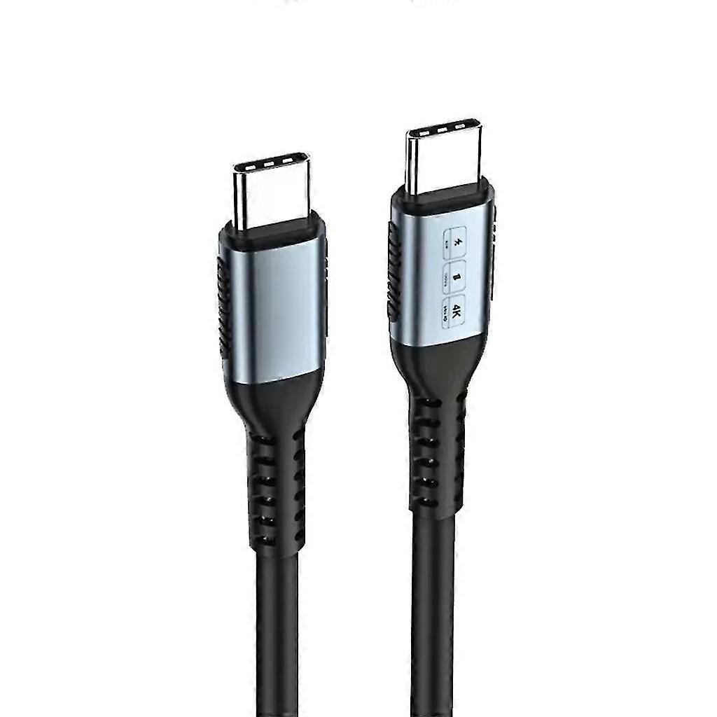 Usb3.2 Gen2 Cable 4k Usb Type C 20gbps Cable 4k Pd60w Cable Charging Cord