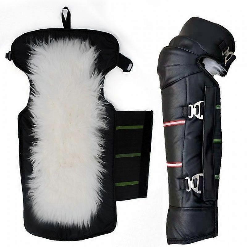 وسادات ركبة السيارة الكهربائية مقاس 70 سم ، ومقاومة للاهتراء ، ومقاومة للاهتراء ، ترتدي طماق ركوب الدراجات السميكة ، مفاصل الساق الباردة القديمة للتدفئة في الشتاء