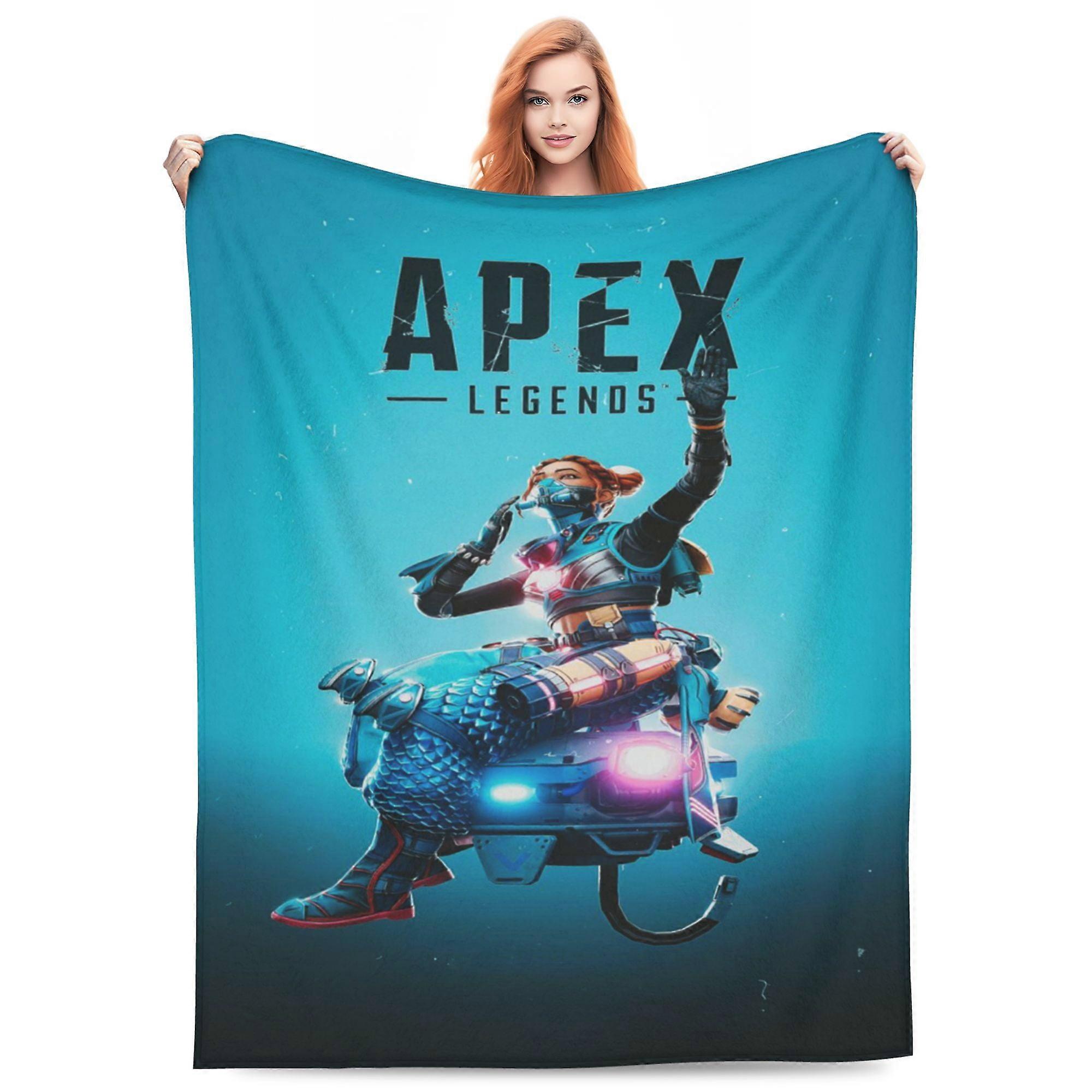 e35 Apex Legends Bed Blanket 3D Printed Throw Blanket Lightweight Super Soft Air Conditioning Room xMT2197