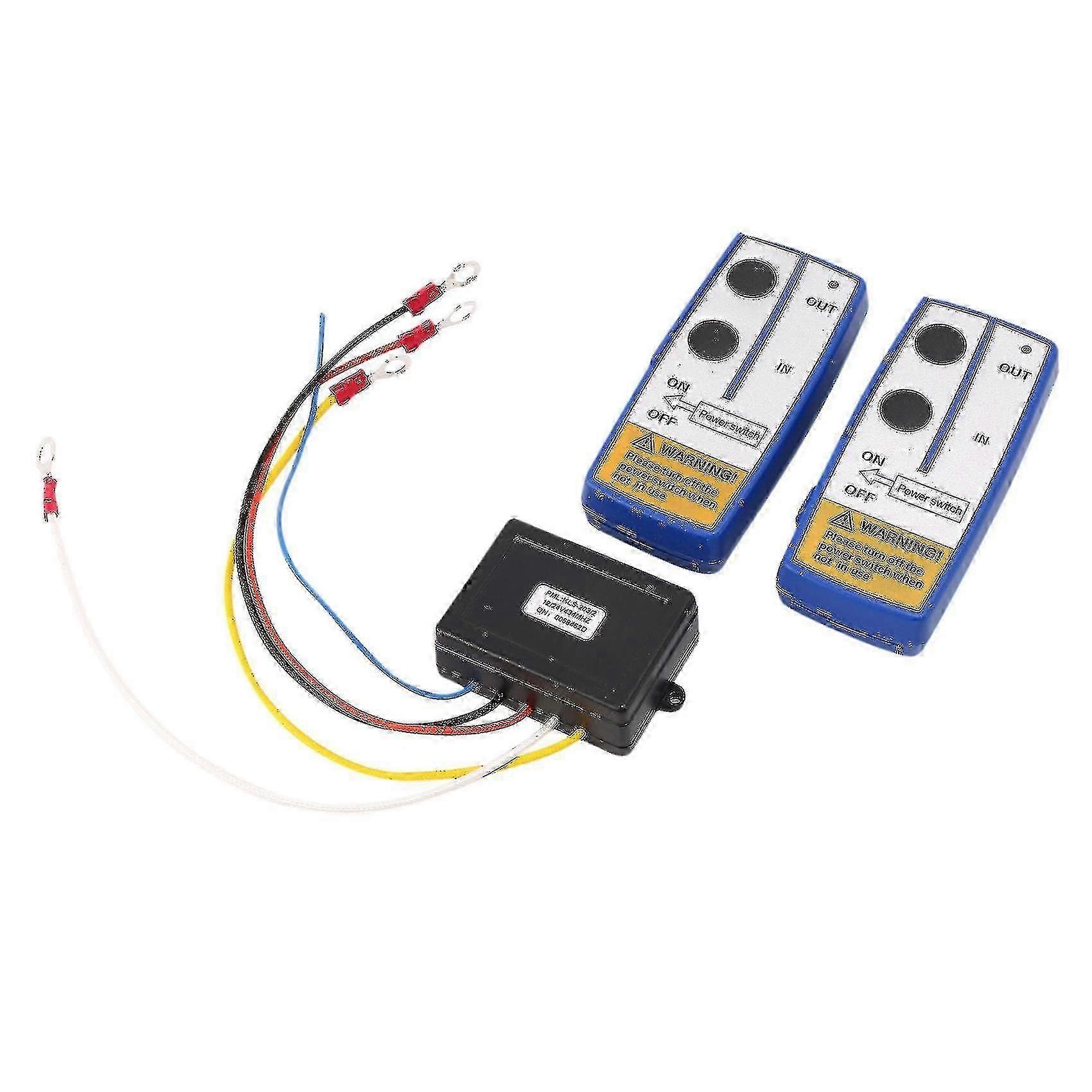 12V Recovery Wireless Winch Diaľkové ovládanie 2 Slúchadlo Switch pre Atv Suv