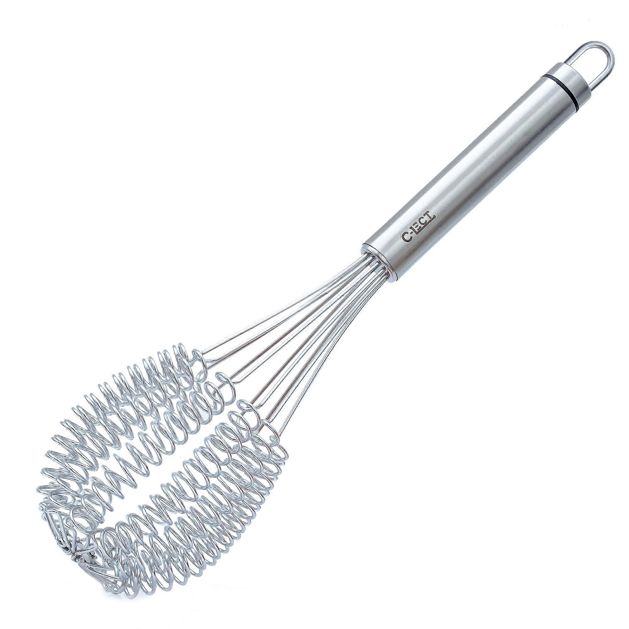 Whisk - Stainless Steel Whisk for Faster, Foamier Results - Rust-Free, Dishwasher Safe Kitchen Tool for Eggs & Sauces