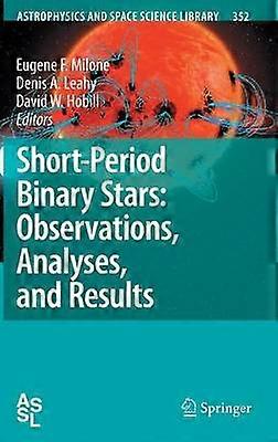 Short-Period Binary Stars: Observations Analyses and Results