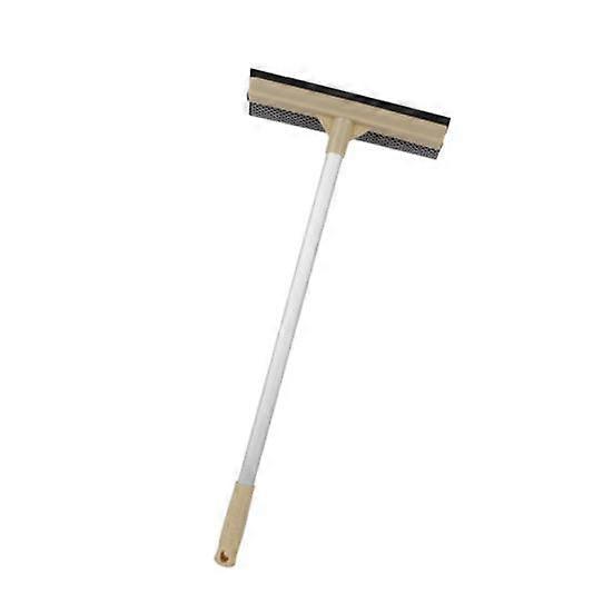 Multifunctional Window Squeegee Telescopic Detachable Long Handle Double-sided Window Scrubber Cleaner Cleaning Tool Home Supplies