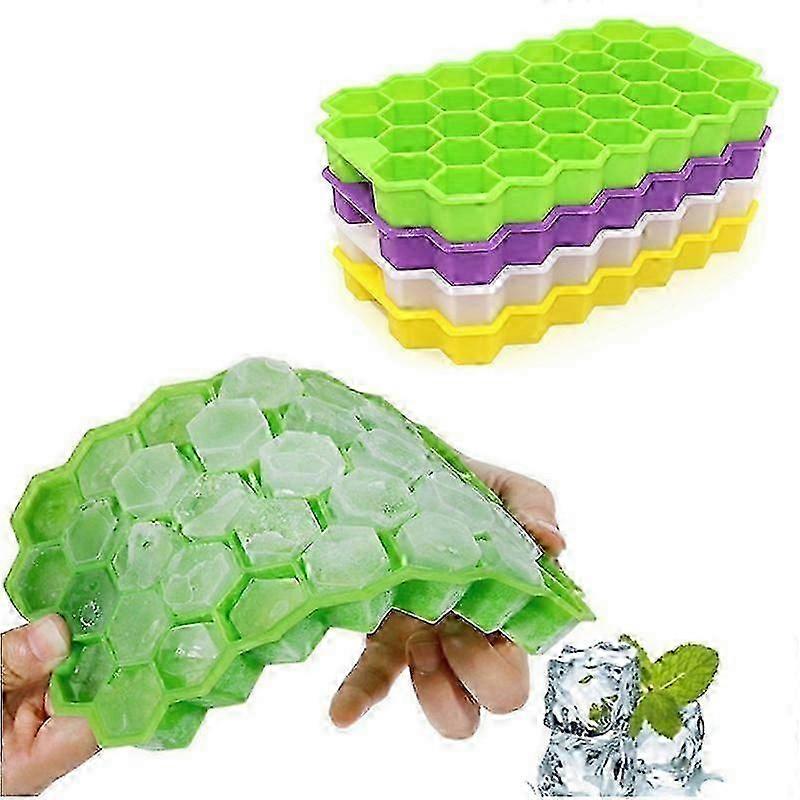 Ice -shape baking shape for ice cubes - hexagon - ice cube form