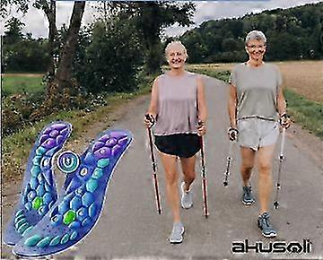 Magnetische Einlegesohlen Mit Akupressur - Massage Einlagen Für Füße