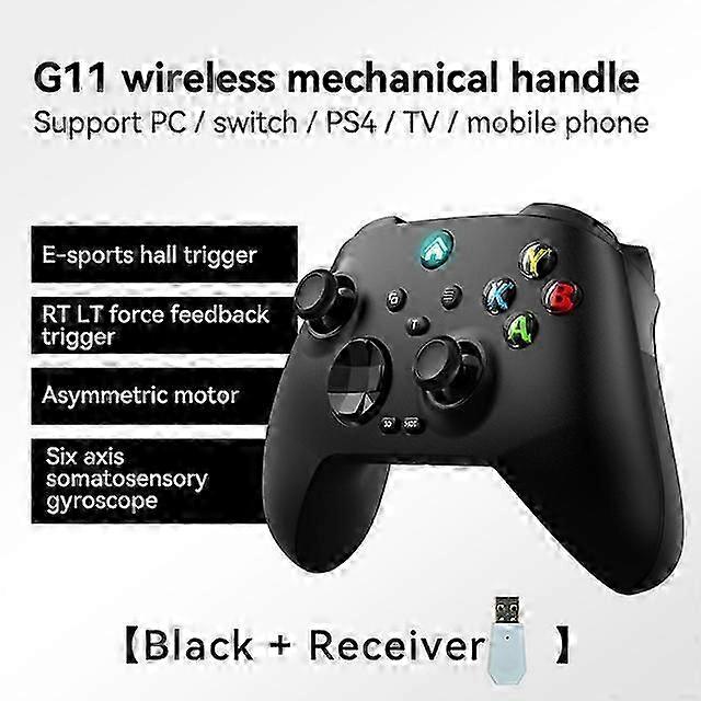 G11 Hall Button Gyroscope Linear Keys Wireless Bt5.0 Gamepad Controller For Switch Pc Android Phone Ios Mfi Game