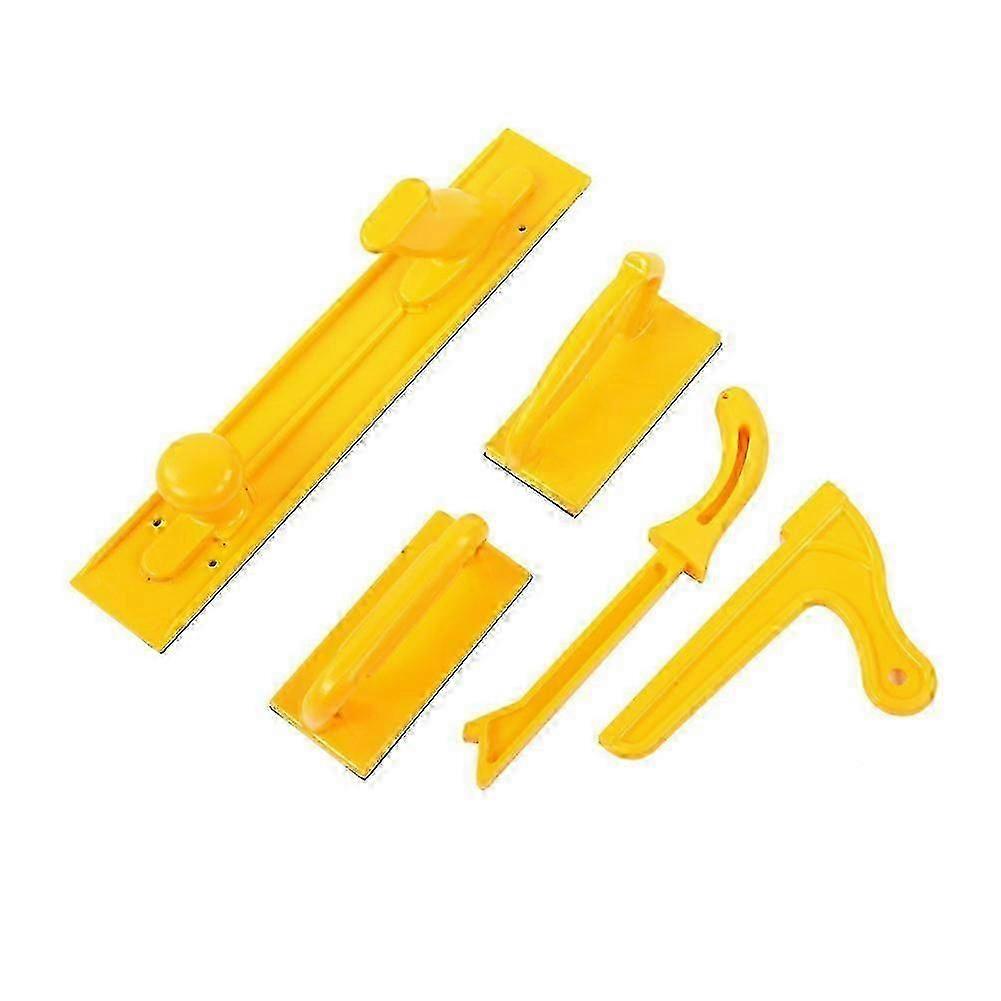 Safety Push Block and Stick Set for Woodworking Router Table Tools 5pcs