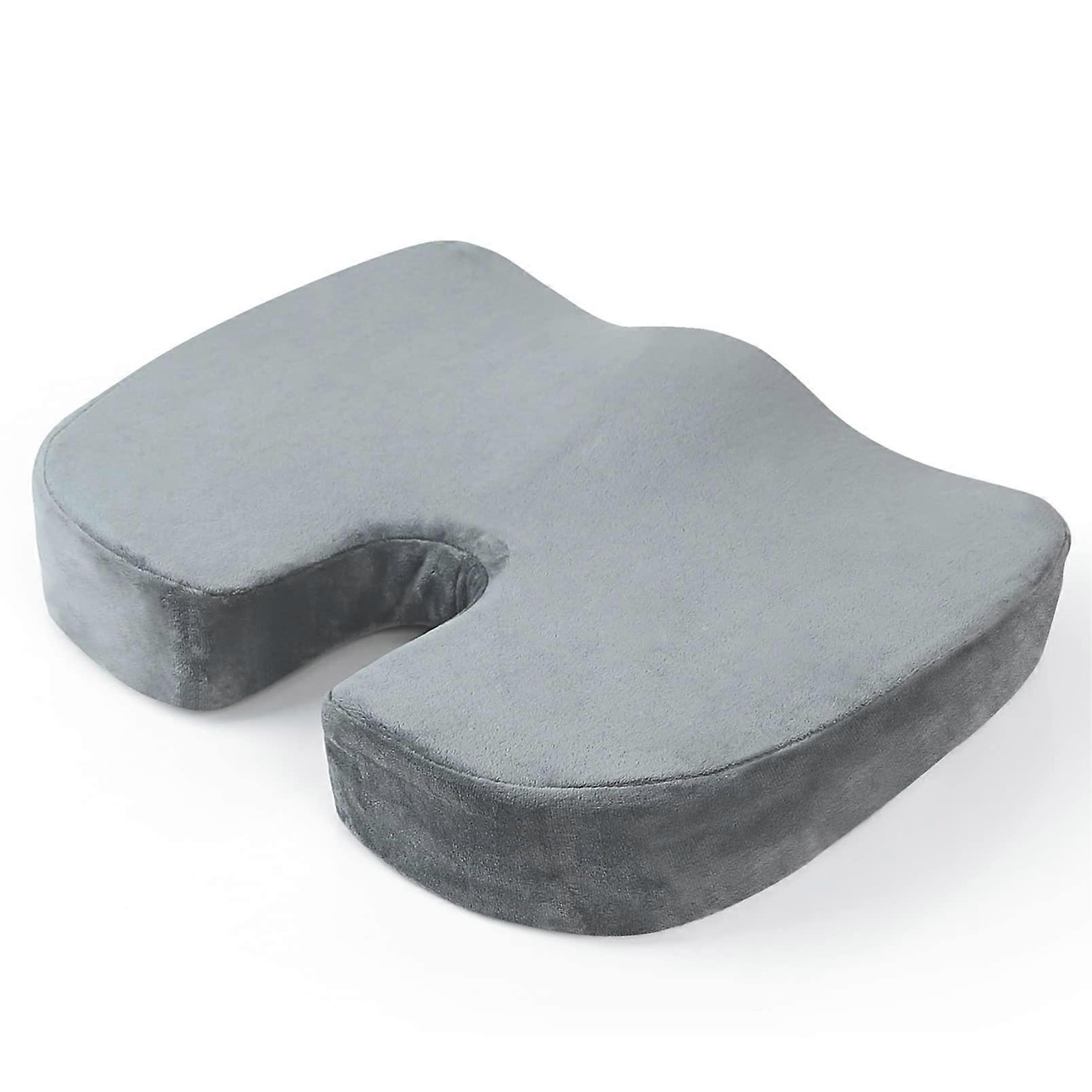 Gel Memory Foam Seat Cushion for Back Pain Relief