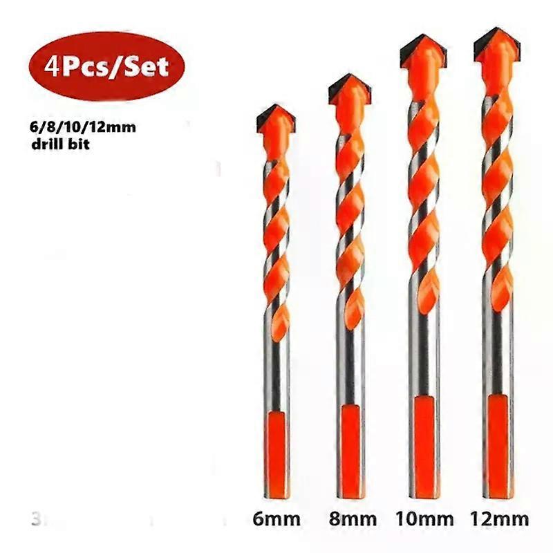 4/5/7Pcs Multifunctional Drill Bits Ceramic Tile Drill Bits Set Marble Perforator Glass Drill Bit Woodworking Drill Bit Tools