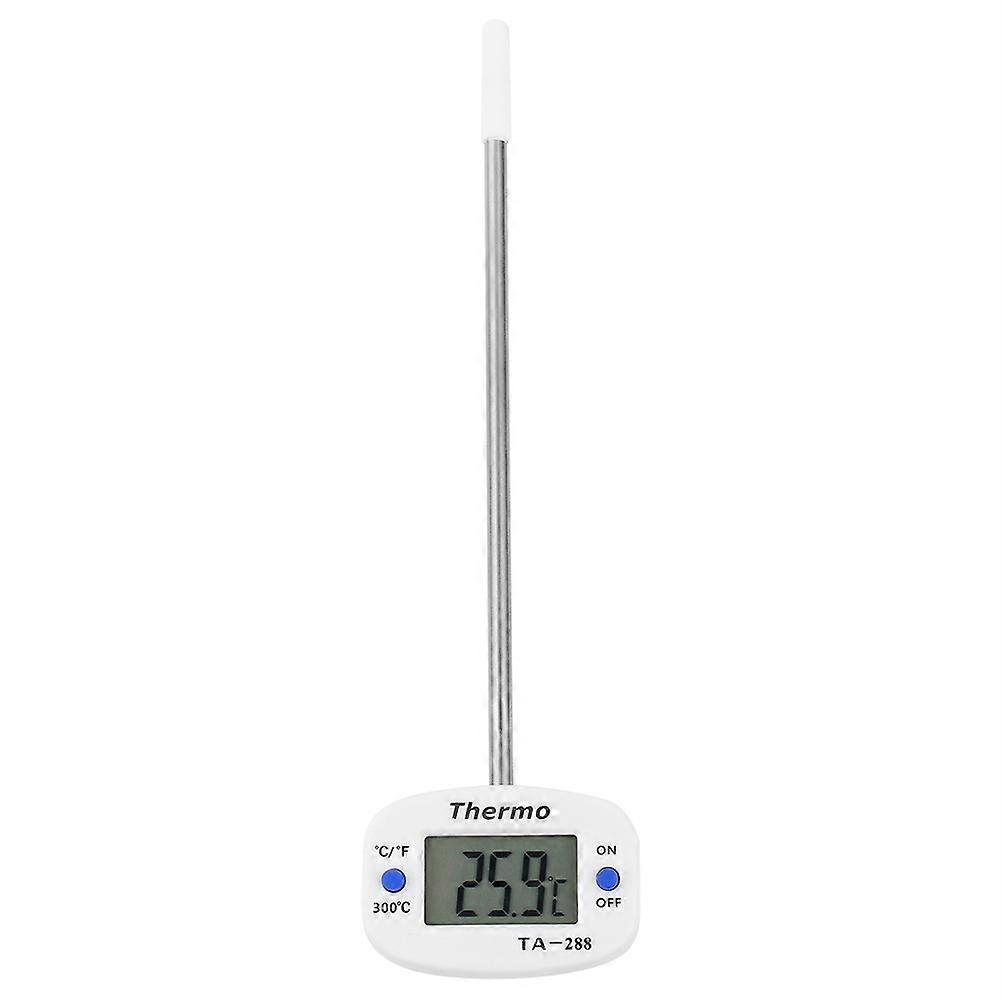 LCD Food Thermometer Probe Digital Cooking Thermometer for BBQ, Oven, and Milk - Accurate Temperature Tester
