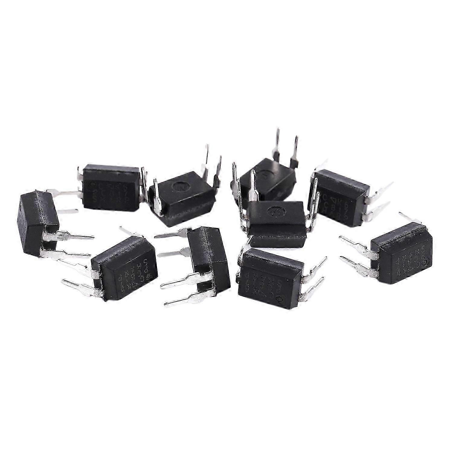 10pcs Pcb Board Through Hole Pc817c Pc817 El817 817c Optocoupler Dip-4