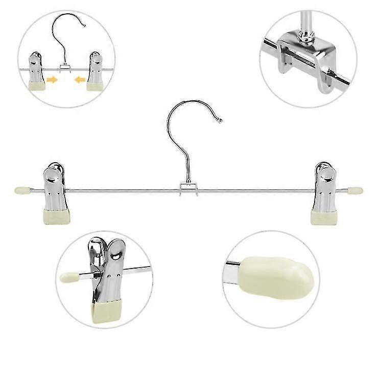 Pant Hangers With Clips Skirt Hangers Hangers(10packs)