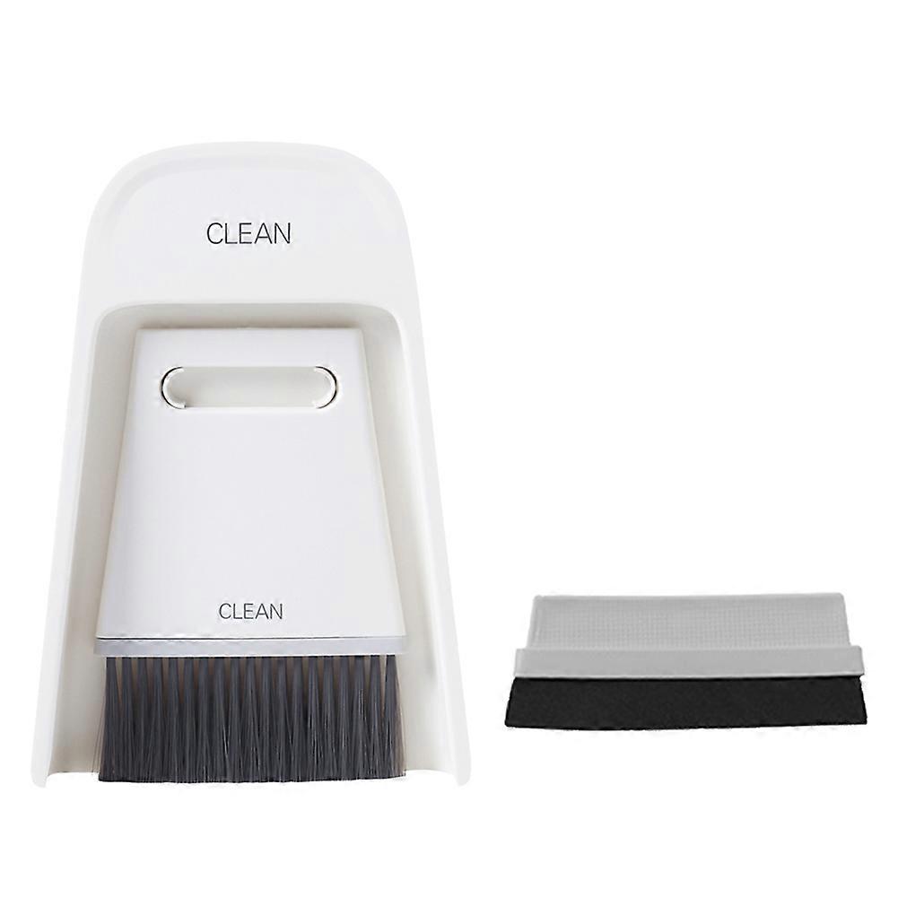 Mini Broom Dustpan Set for Household Cleaning - Compact Desktop Brush Kit, Durable Material, Easy to Use