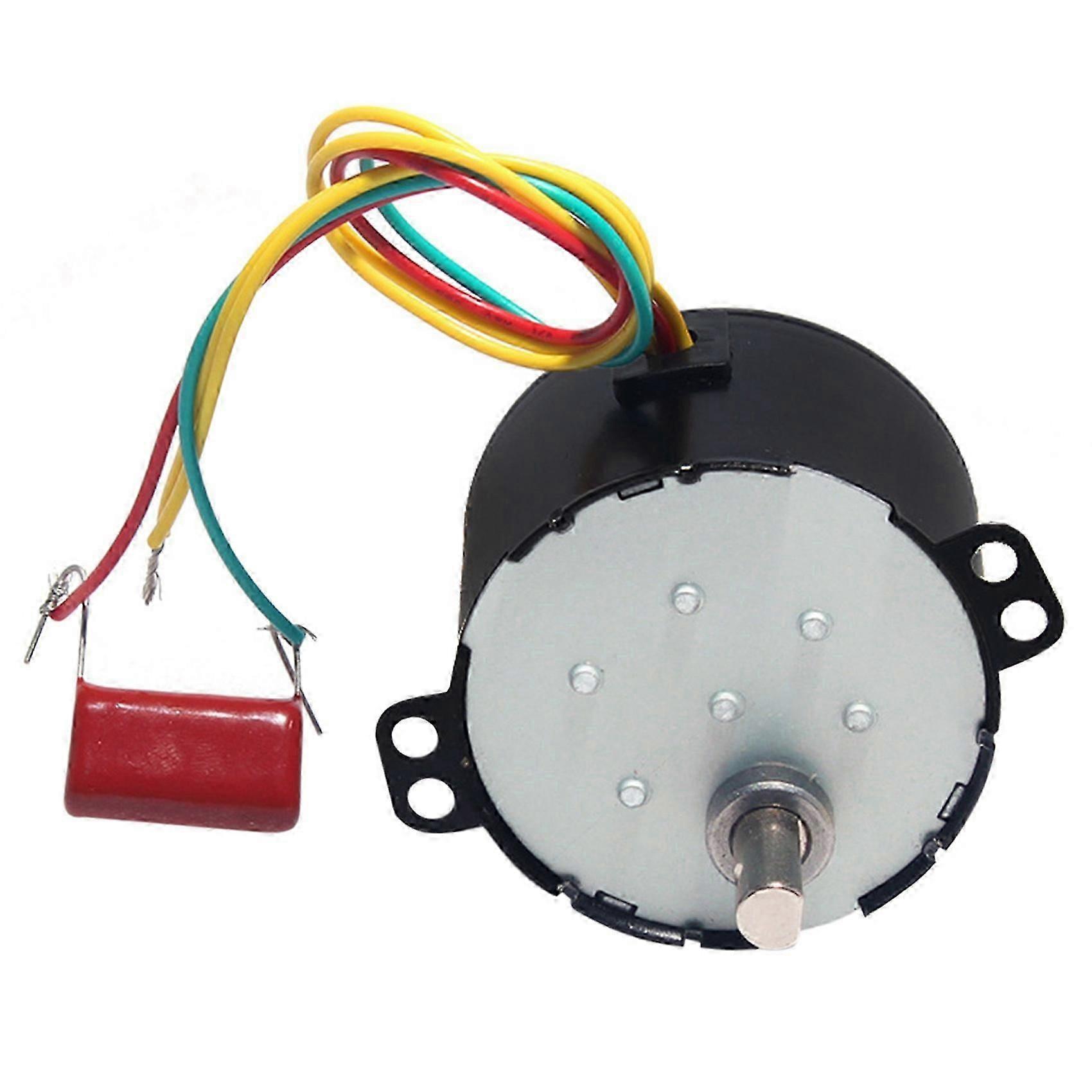 50KTYZ Permanent Magnet Synchronous Motor CW/CCW Low-Speed High-Torque Motor AC 220V 6-10W Miniatur