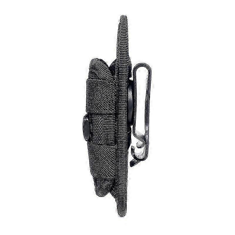 Tactical Flashlight Bag 360 Degree Holster Swivel Flashlight Case Belt