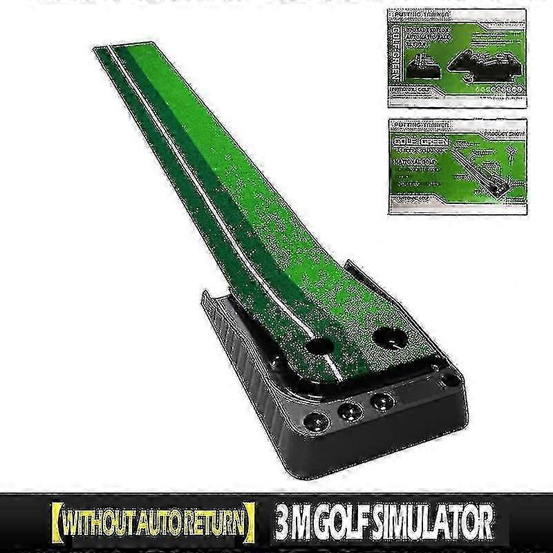 Home Mini Golf Putting Pad (2.5m Without Automatic Return)