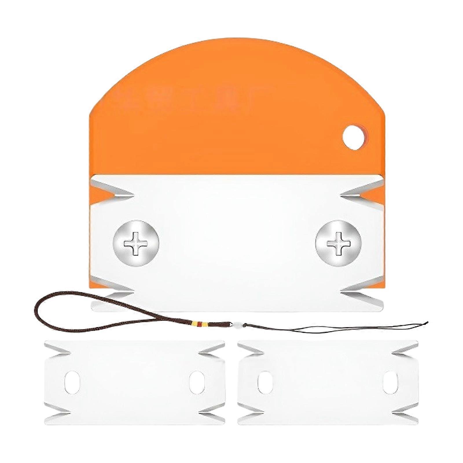 Professional Handheld Edges Planer Corner Planer Handheld Woodworking Edges Trimmer Corner Planer Deburring Tool Board  Orange.