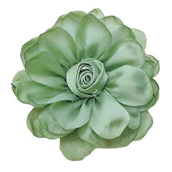10cm ros tyg blomma tillbehör kvinnor mångsidig corsage hårklämma kostym slag kläder väskor diy corsage