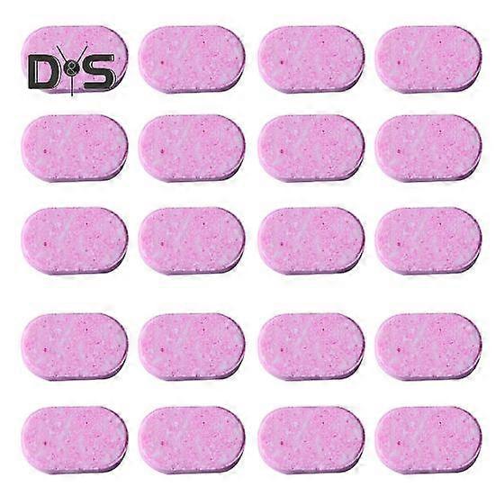 20Pcs Effervescent Tablets All-In-One Stain Remover Multi Purpose Cleaner Grease Tough Stain Remover