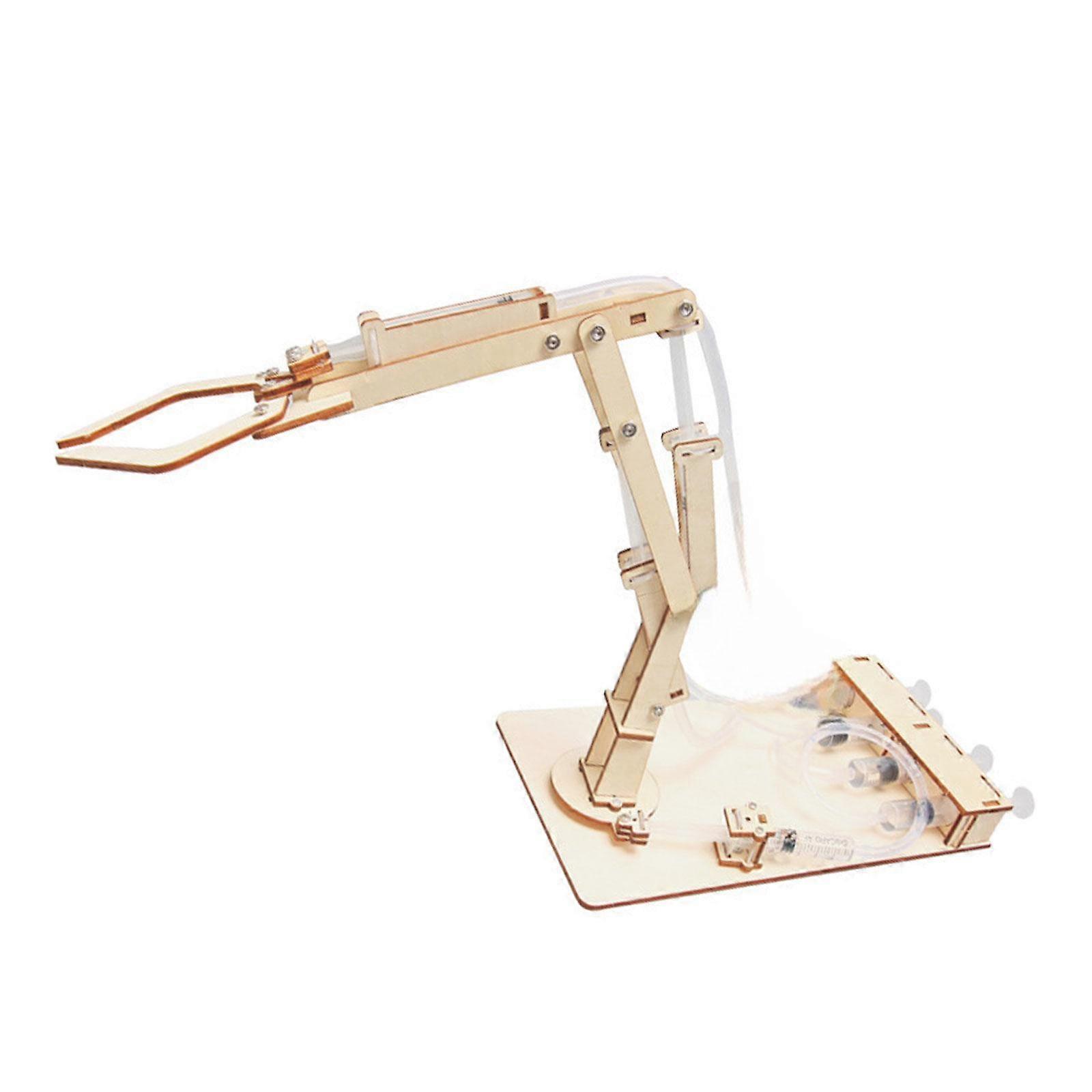 Hydraulischer Roboterarm DIY Science Kits zum Lernen Geschenk Klassenzimmer Alter 8-12