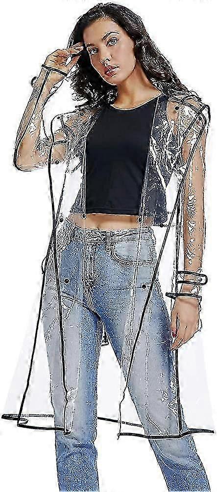 Capa de chuva à prova d'água Leve Capa de Chuva Transparente Chuva Ponchos