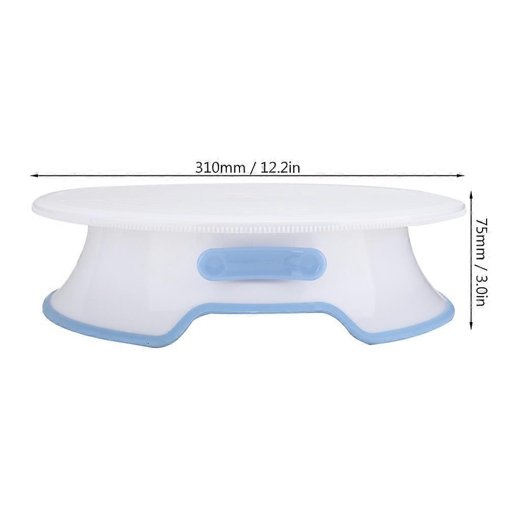 DIY Cake Stand Turntable 12.2in Rotating Base Plastic 627g