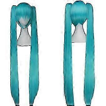 Vocaloid Miku Cosplay Περούκα Κοστούμι Ιαπωνία Midi φόρεμα Αρχάριος Μέλλον Miku Cosplay Θηλυκό Halloween Γυναικείο Κορίτσι Ύφασμα Κοστούμι
