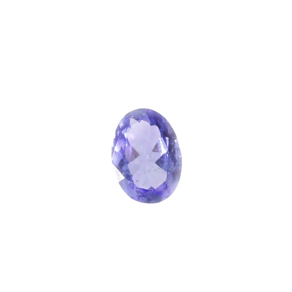 Tanzanit precious gemstone oval klippning