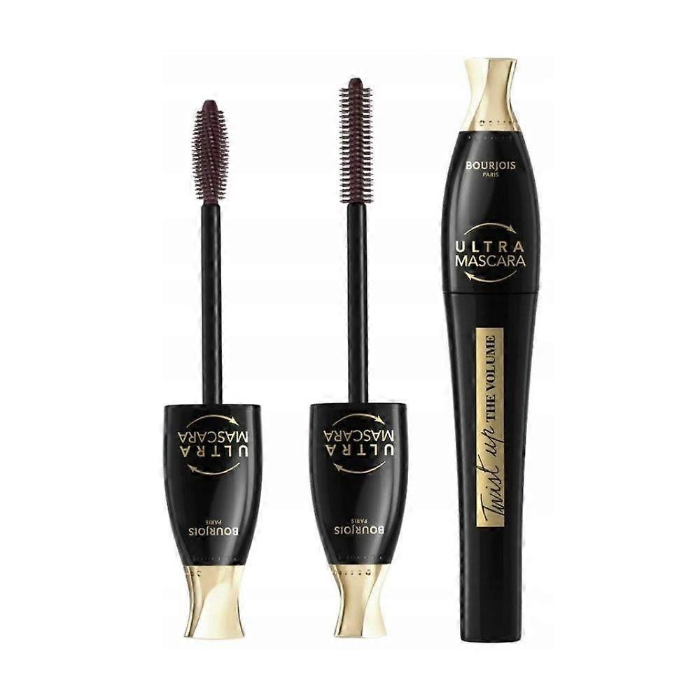 2 x Bourjois Paris Twist Up The Volume Mascara - 02 Ultra Brown