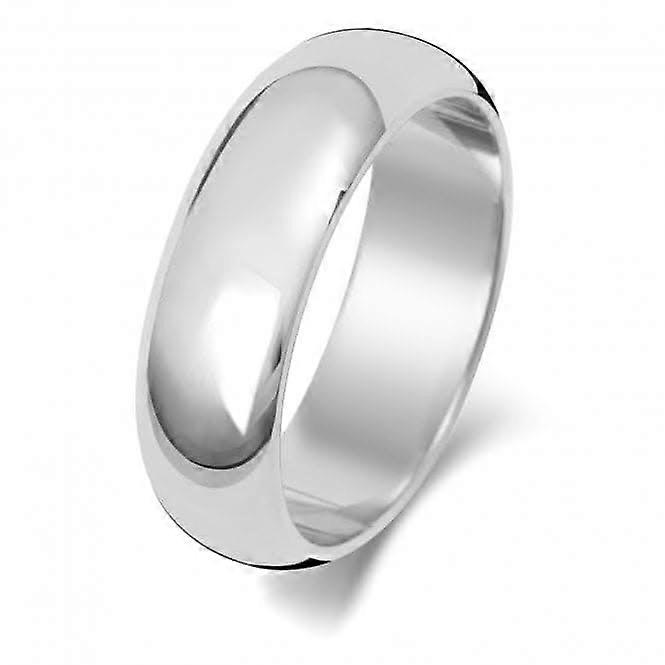 Trauring 18K D Form 6mm Trauring WQ106WUL/I