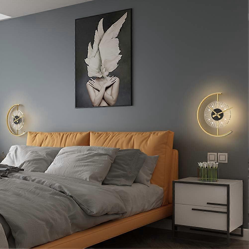 Silent Non-Ticking Modern Wall Clock